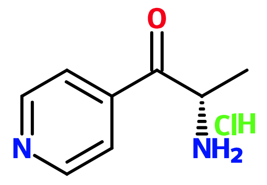(image for) MCYA0275 2-Amino-1-(pyridin-4-yl)propan-1-one hydrochloride